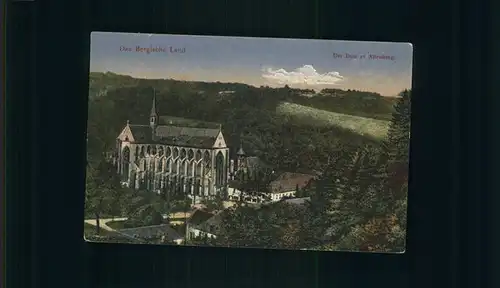 Altenberg Erzgebirge Dom zu Altenberg im Bergischen Land / Geising /Saechsische Schweiz-Osterzgebirge LKR