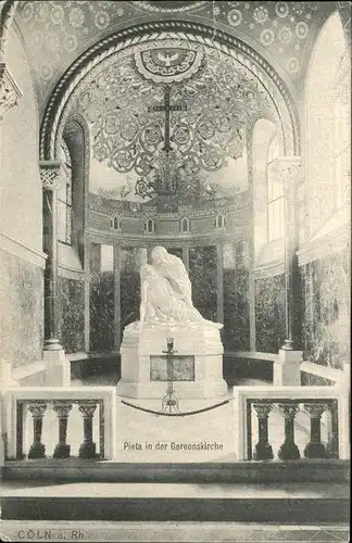 Koeln Pieta in der Gereonskirche Kat. Koeln