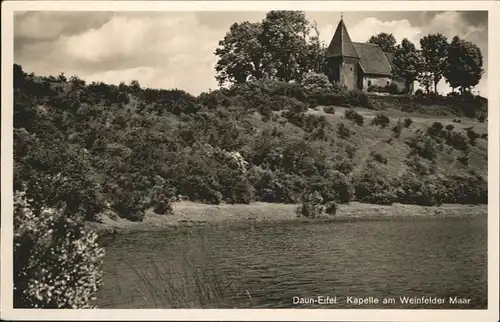 Daun Kapelle am Weinfelder Maar Kat. Daun