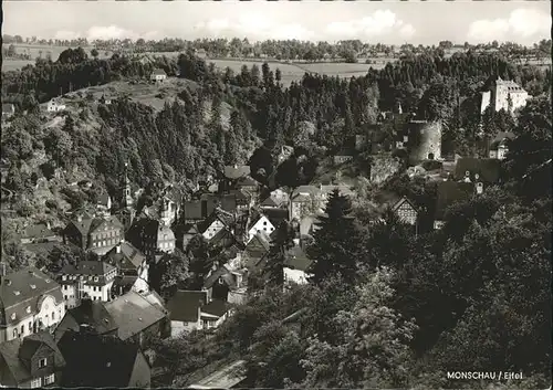 Monschau Blick auf Monschau Kat. Monschau