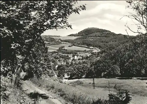 Geising Erzgebirge Blick auf den Ort / Geising Osterzgebirge /Saechsische Schweiz-Osterzgebirge LKR