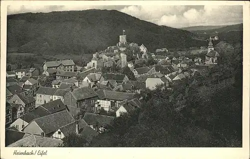 Heimbach Eifel Ortsansicht Kat. Heimbach