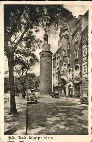 Halle Saale Leipziger Turm Kat. Halle