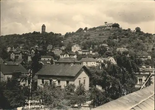 Radebeul Ortsansicht mit Friedensburg Kat. Radebeul