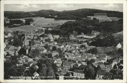 Waldbroel Ortsansicht Fliegeraufnahme Kat. Waldbroel