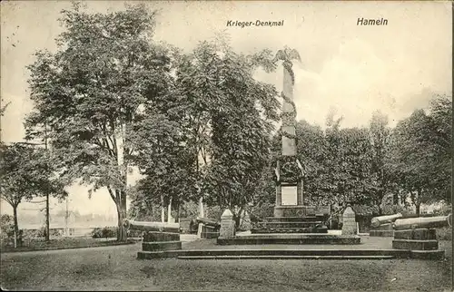 Hameln Krieger Denkmal Kat. Hameln