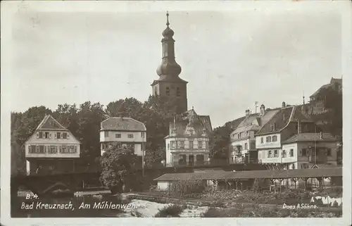 Bad Kreuznach Am Muehlenwehr Kat. Bad Kreuznach