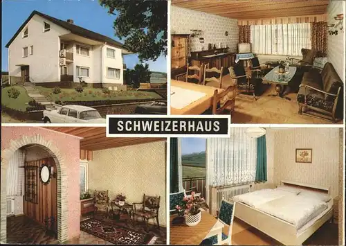 Bad Salzschlirf Schweizerhaus Teilansichten Kat. Bad Salzschlirf
