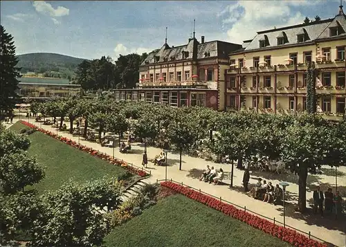 Bad Orb Kurparkterrasse und Kurhaus Kat. Bad Orb