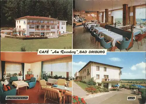Bad Driburg Cafe am Rosenberg Kat. Bad Driburg