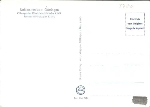 Goettingen Niedersachsen Universitaetskliniken / Goettingen /Goettingen LKR