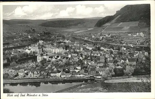 Bad Muenster Stein Ebernburg Blick auf Bad Muenster am Stein / Bad Muenster am Stein-Ebernburg /Bad Kreuznach LKR