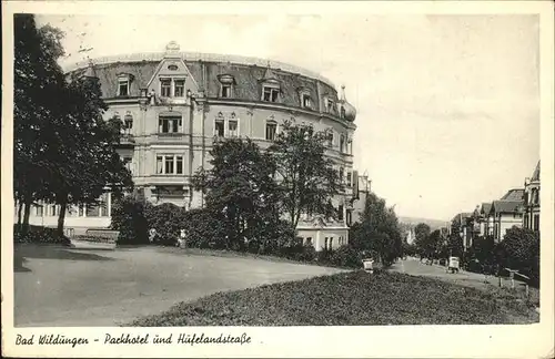 Bad Wildungen Parkhotel und Hufelandstrasse Kat. Bad Wildungen