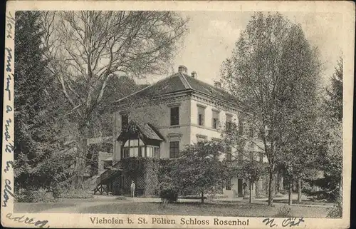 Viehofen Schloss Rosenhof Kat. St. Poelten