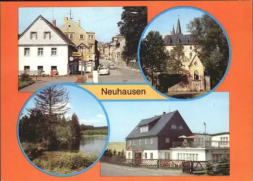 Neuhausen Marienberg Erholungsort Schloss Purschenstein