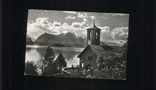 Merlingen Thunersee Kirche Stockhorn