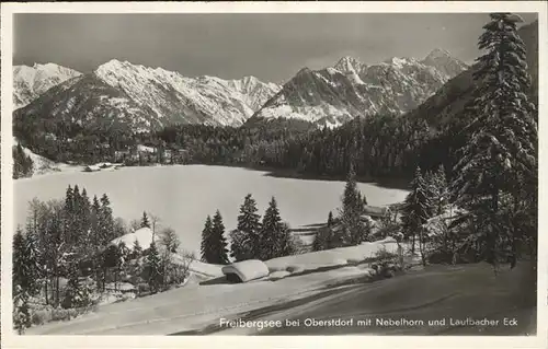 Freibergsee Nebelhorn Laufbacher Eck