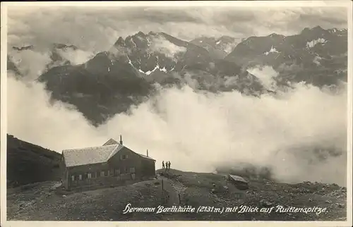 Hermann Barthhuette Ruitenspitze Kat. Elbigenalp