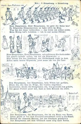 Koepenick Zeichnungen Hauptmann Kuenstlerkarte / Berlin /Berlin Stadtkreis