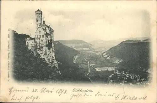 wz41939 Schloss Lichtenstein  Kategorie. Lichtenstein Alte Ansichtskarten