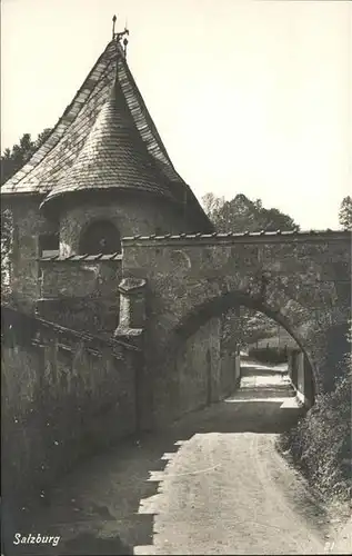 Salzburg Oesterreich Am Moenchsberg Torbogen Kat. Salzburg