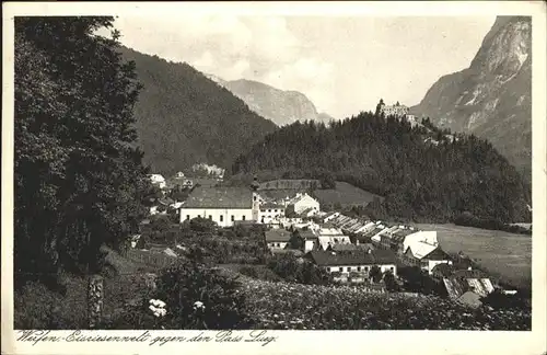 Werfen Salzburg Teilansicht Werfen Festung Hohenwerfen Eisriesenwelt Pass Lueg Kat. Werfen