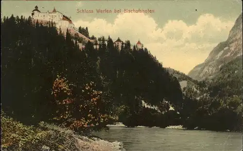 Bischofshofen Schloss Werfen bei Bischofshofen Kat. Bischofshofen