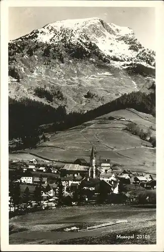 Russbach Pass Gschuett Russbachsaag mit Gamsfeld Tennengau Kat. Russbach am Pass Gschuett