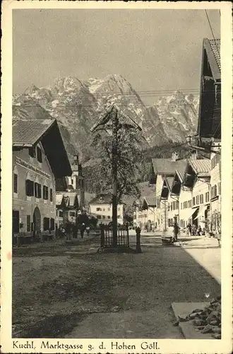 Kuchl Teilansicht Kuchl Marktgasse Hoher Goell Tennengau Kat. Kuchl