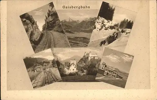 Salzburg Oesterreich Gaisbergbahn Gaisbergspitze Osthorngruppe Festung Kat. Salzburg