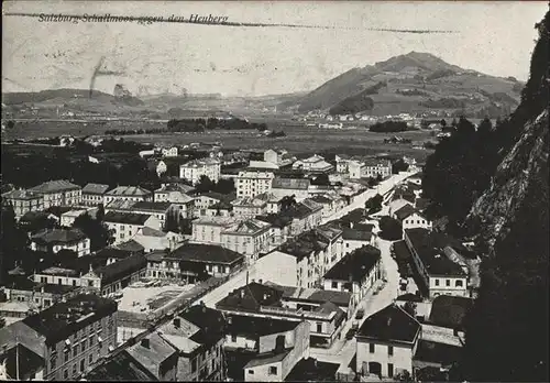 Salzburg Oesterreich Teilansicht Salzburg Schallmoos Heuberg Kat. Salzburg