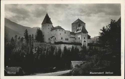 Mauterndorf Schloss Mauterndorf Kat. Mauterndorf