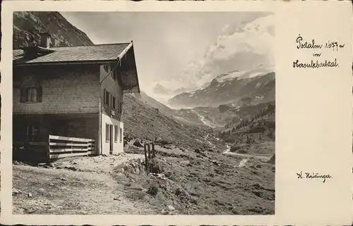 Neukirchen Grossvenediger Postalm im Obersulzbachtal  Kat. Neukirchen am Grossvenediger