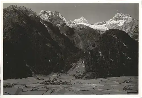 St Martin Lofer Panorama St. Martin Saalachtal Ochsenhorn Reifhorn Breithorn Steinberge Kat. St Martin bei Lofer