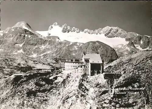 Obertraun Fliegeraufnahme Berghaus Krippenstein Dachstein Kat. Obertraun