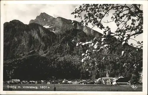 Groedig Teilansicht Groedig Flachgau Untersberg Kat. Groedig