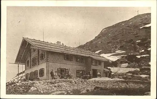 Groedig Zeppezauerhaus Geiereck Untersberg Berchtesgadener Alpen Kat. Groedig