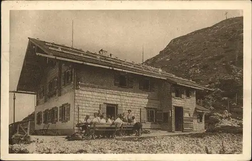 Groedig Zeppezauerhaus Geiereck Untersberg Berchtesgadener Alpen Kat. Groedig