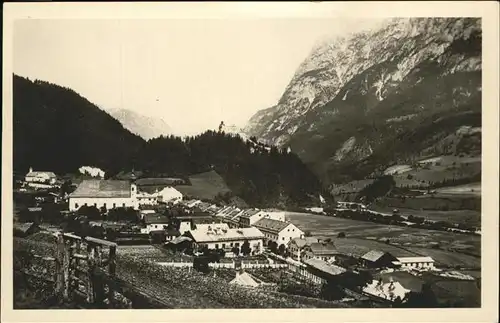 Werfen Salzburg Teilansicht Werfen Festung Hohenwerfen Tennengebirge Kat. Werfen