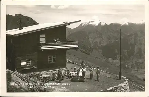 Bad Hofgastein Salzburg Schlossalm Hamburger Skiheim Kat. Bad Hofgastein