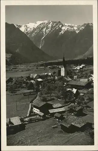 Neukirchen Grossvenediger Teilansicht Neukirchen gegen Obersulzbachtal Hohe Tauern Kat. Neukirchen am Grossvenediger