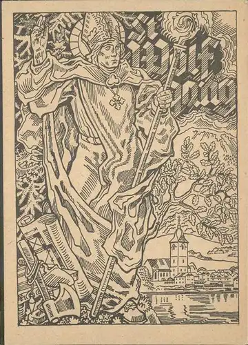 St Wolfgang Salzkammergut Patron des Salzkammergutes Kuenstlerkarte  Kat. St. Wolfgang im Salzkammergut