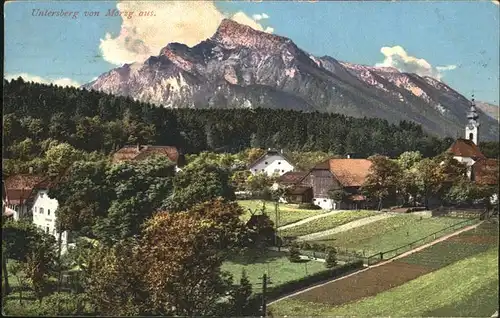 Morzg Teilansicht Morzg Untersberg Kat. Morzg