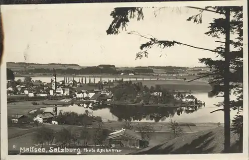 Mattsee Salzburg Teilansicht Mattsee Flachgau / Mattsee /Salzburg und Umgebung