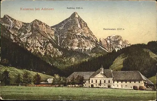 Kaiserau Admont Reichenstein Kaibling Admont / Admont /Liezen