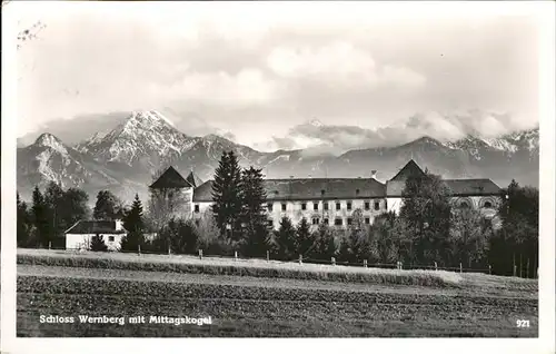 Wernberg-Koeblitz Mittagskogel Schloss Wernberg / Wernberg-Koeblitz /Schwandorf LKR