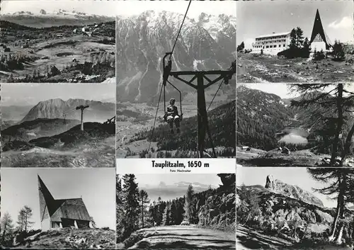 Tauplitzalm Sessellift Kirche Kat. Tauplitz