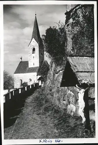 wz57019 St Veit Glan Burg Hochosterwitz Burgkirche Kreuz Kategorie. St. Veit an der Glan Alte Ansichtskarten