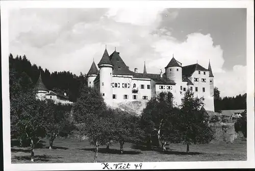 wz57033 St Veit Glan Schloss Frauenstein Kategorie. St. Veit an der Glan Alte Ansichtskarten