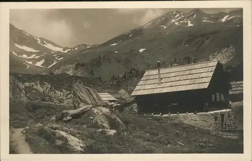 Tauern Tauernpass Jammernich Huette